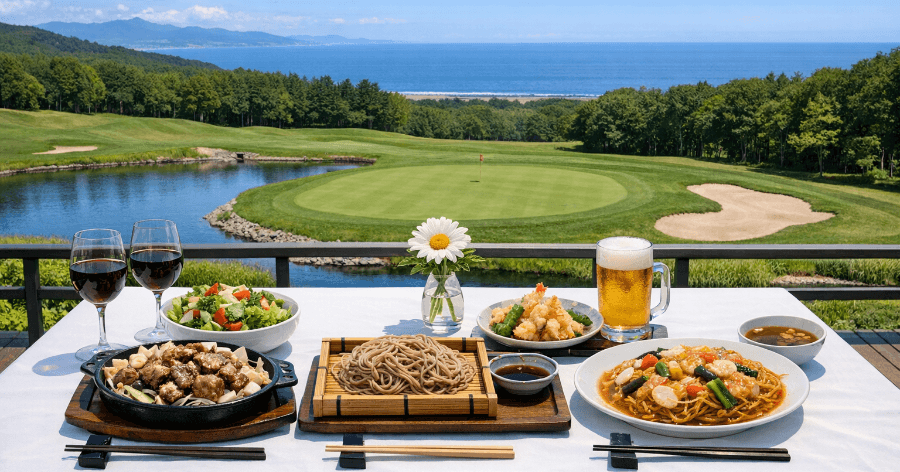 Cover Image for 食事が美味しい北海道のゴルフ場!おすすめ7選